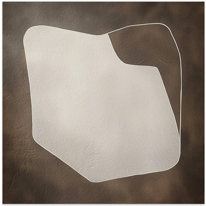 Line and shape I - Square Stretched Canvas, Poster or Fine Art Print - I Heart Wall Art - Poster Print, Canvas Print or Framed Art Print