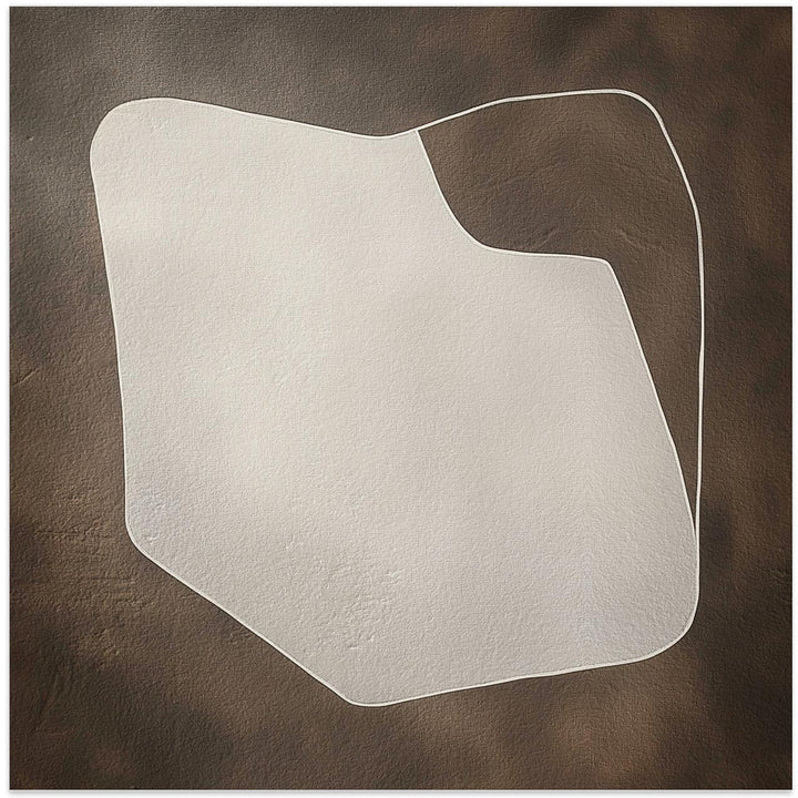 Line and shape I - Square Stretched Canvas, Poster or Fine Art Print - I Heart Wall Art - Poster Print, Canvas Print or Framed Art Print