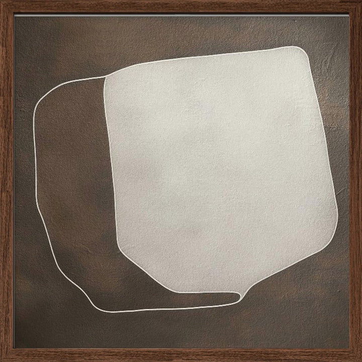 Line and shape II - Square Stretched Canvas, Poster or Fine Art Print - I Heart Wall Art - Poster Print, Canvas Print or Framed Art Print