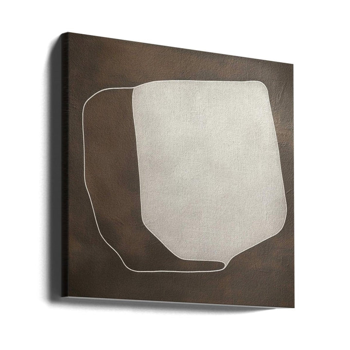 Line and shape II - Square Stretched Canvas, Poster or Fine Art Print - I Heart Wall Art - Poster Print, Canvas Print or Framed Art Print