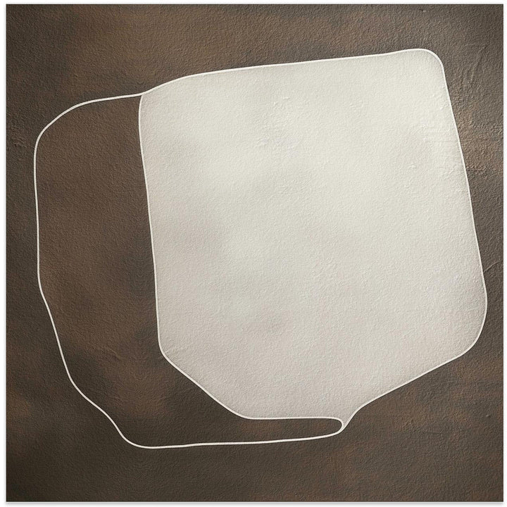 Line and shape II - Square Stretched Canvas, Poster or Fine Art Print - I Heart Wall Art - Poster Print, Canvas Print or Framed Art Print