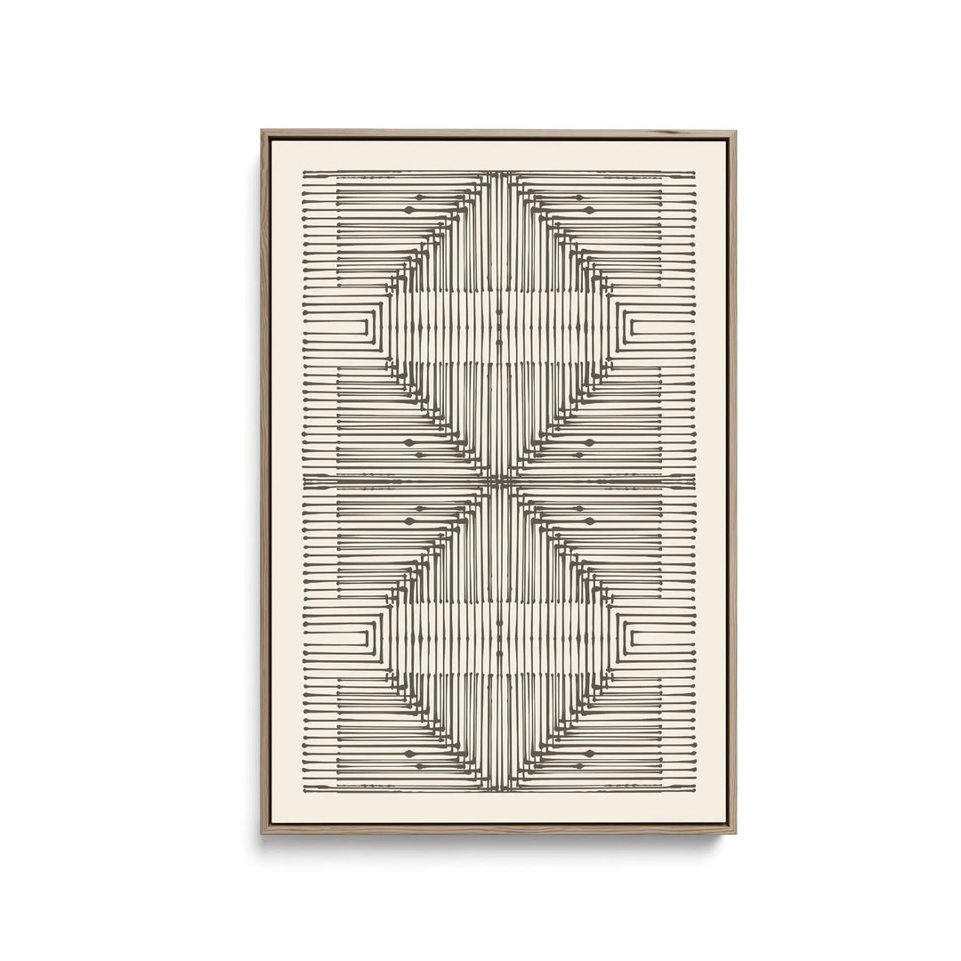 Line Art 1 by Paint It Black Studio - Stretched Canvas Print or Framed Fine Art Print - Artwork I Heart Wall Art Australia 