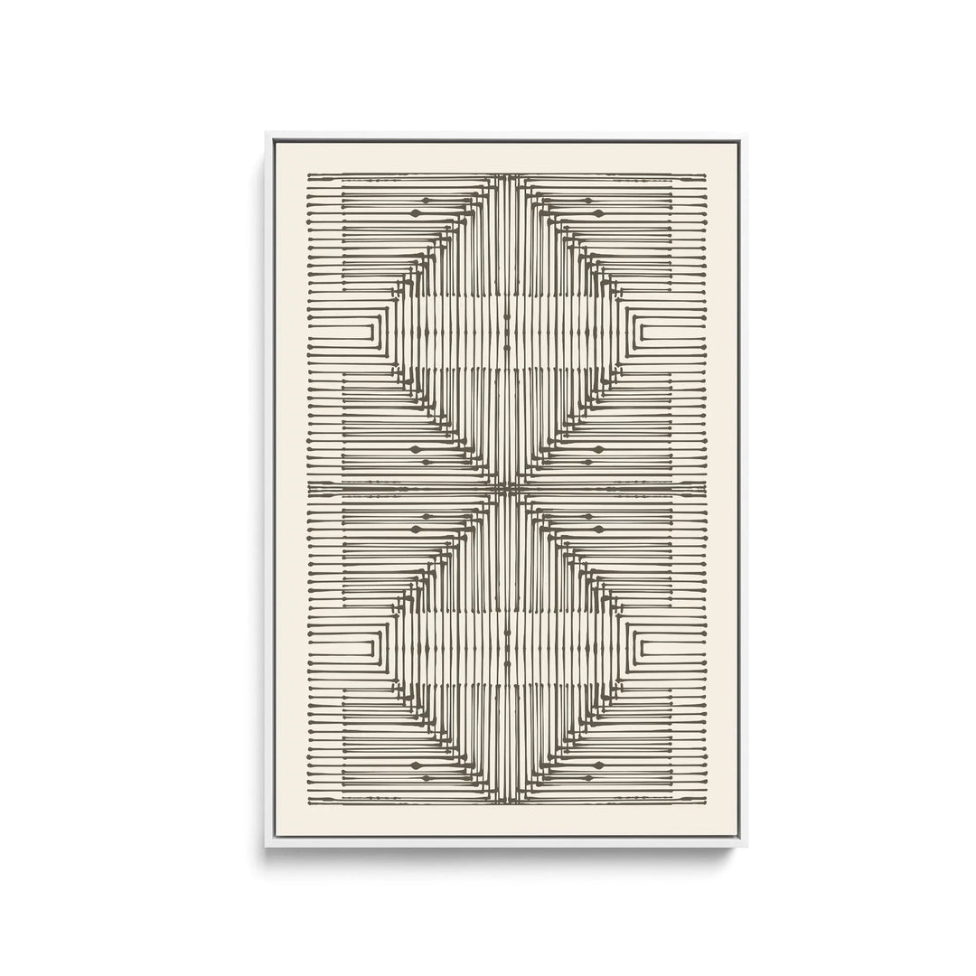 Line Art 1 by Paint It Black Studio - Stretched Canvas Print or Framed Fine Art Print - Artwork I Heart Wall Art Australia 