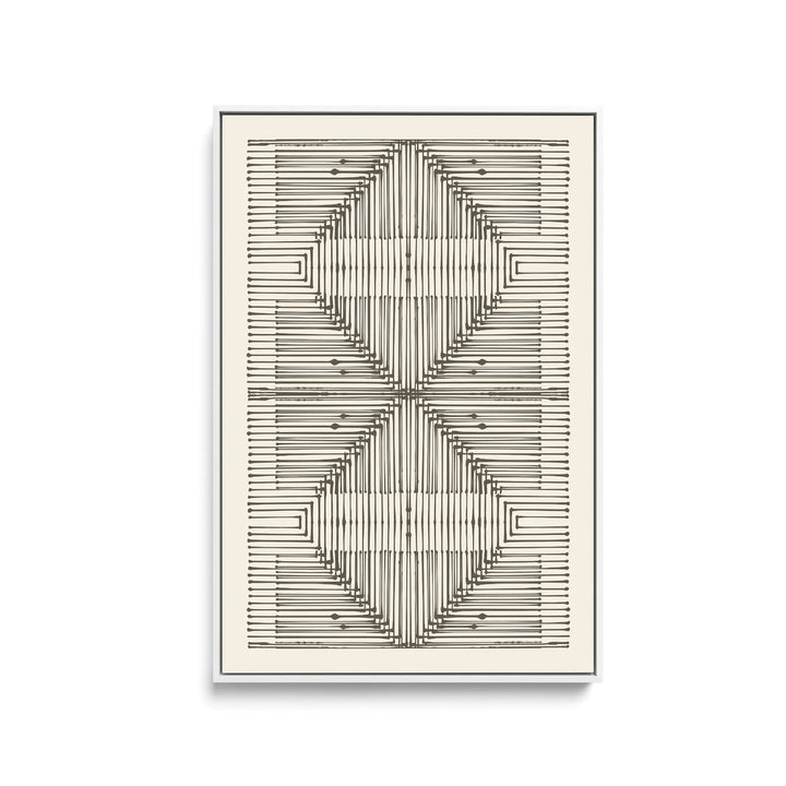 Line Art 1 by Paint It Black Studio - Stretched Canvas Print or Framed Fine Art Print - Artwork I Heart Wall Art Australia 