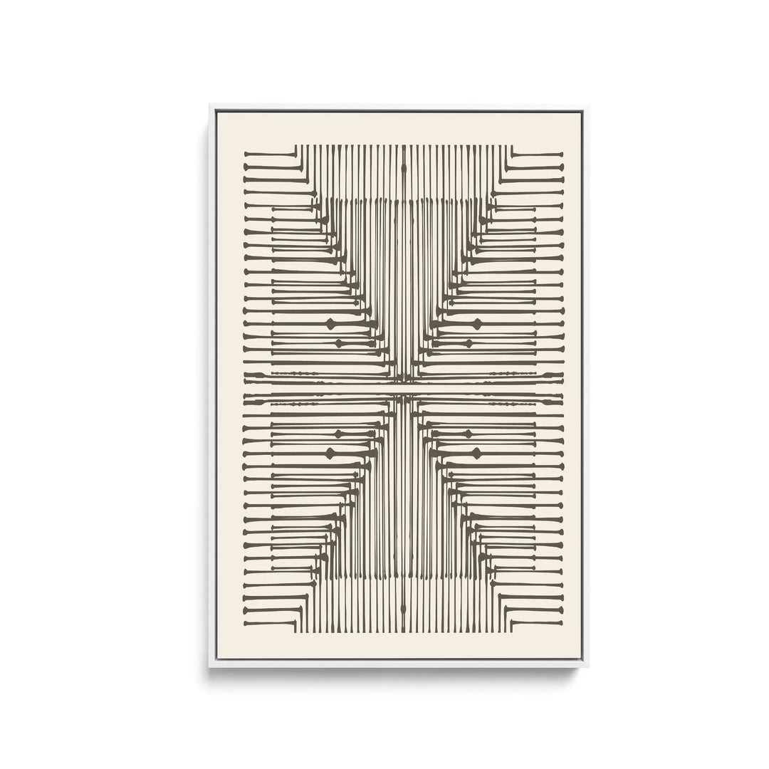 Line Art 4 by Paint It Black Studio - Stretched Canvas Print or Framed Fine Art Print - Artwork I Heart Wall Art Australia 