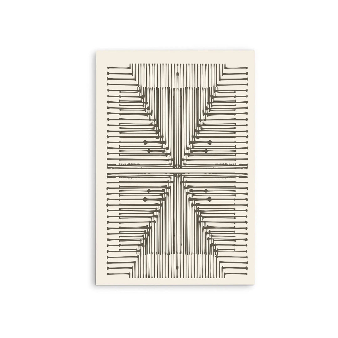 Line Art 4 by Paint It Black Studio - Stretched Canvas Print or Framed Fine Art Print - Artwork I Heart Wall Art Australia 