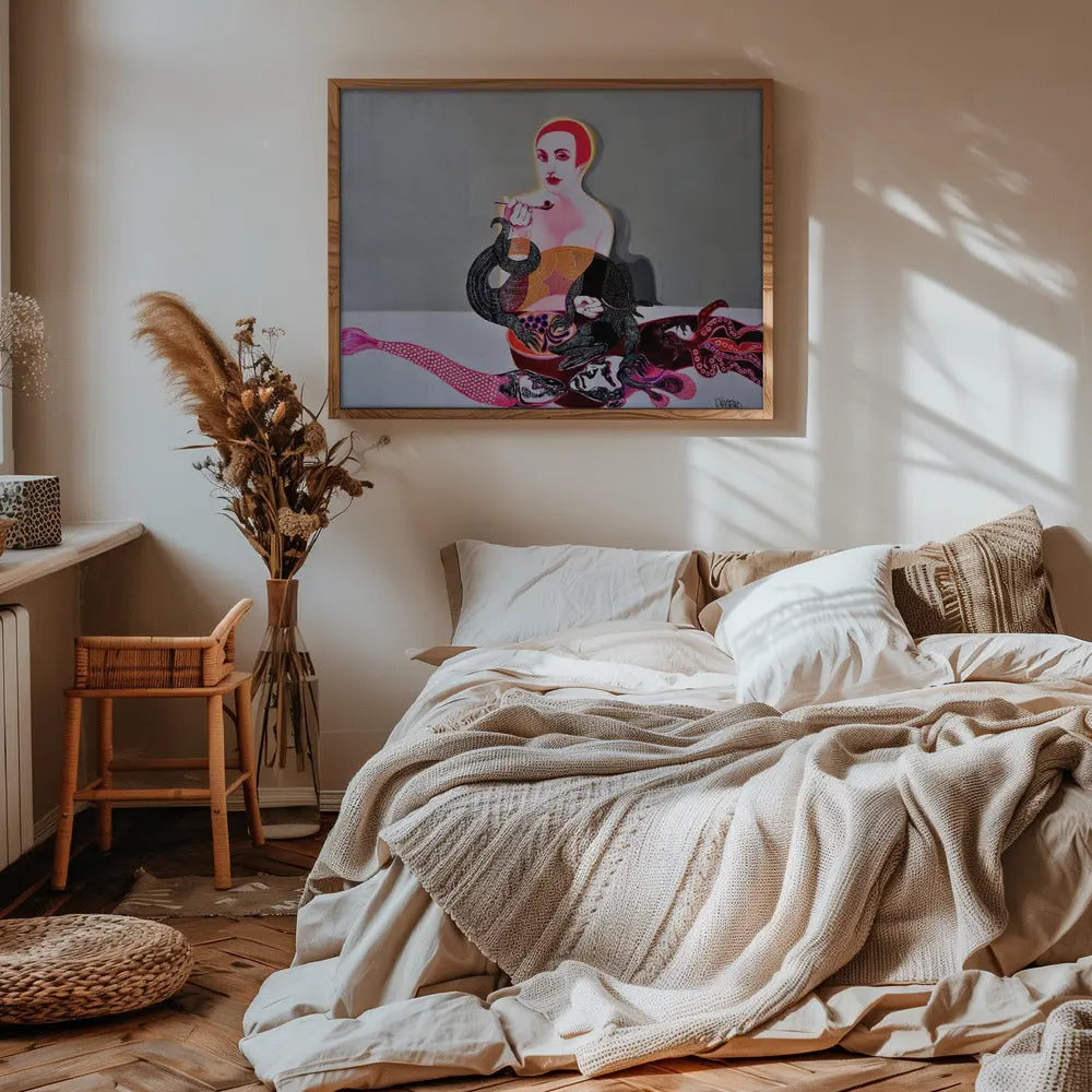 Liquid Lunch - Stretched Canvas, Poster or Fine Art Print I Heart Wall Art