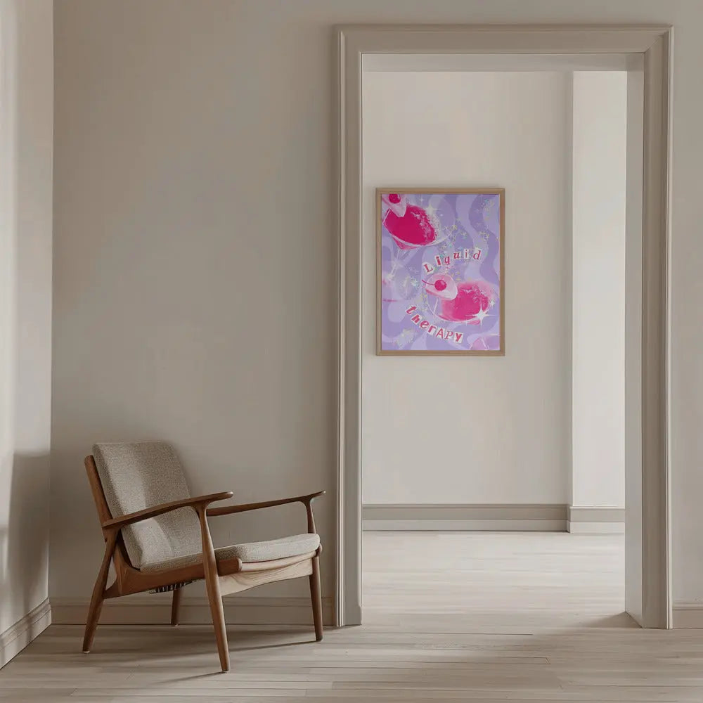 Liquid therapy - Stretched Canvas, Poster or Fine Art Print I Heart Wall Art