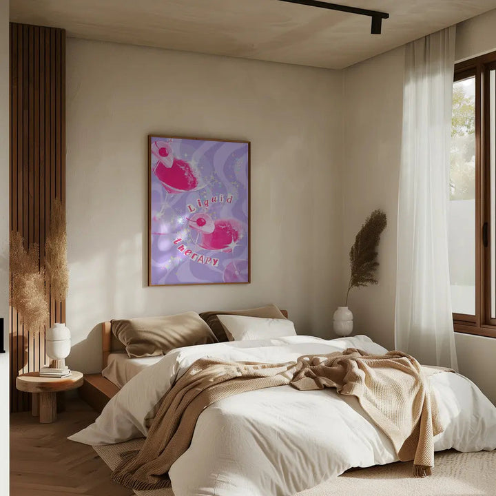 Liquid therapy - Stretched Canvas, Poster or Fine Art Print I Heart Wall Art