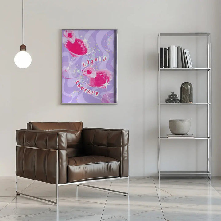 Liquid therapy - Stretched Canvas, Poster or Fine Art Print I Heart Wall Art