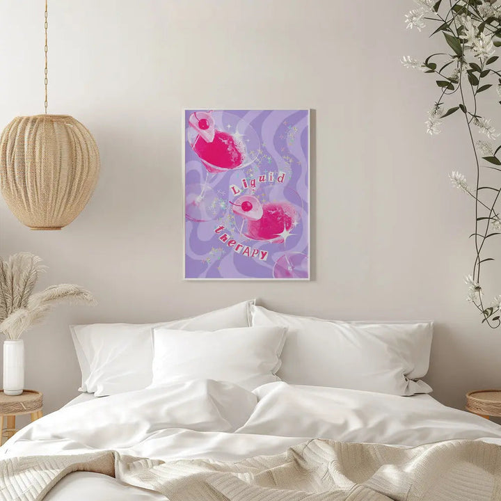 Liquid therapy - Stretched Canvas, Poster or Fine Art Print I Heart Wall Art