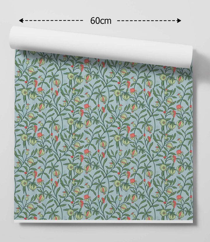 Little Bud Vintage - Floral Peel and Stick Wallpaper I Heart Wall Art Australia