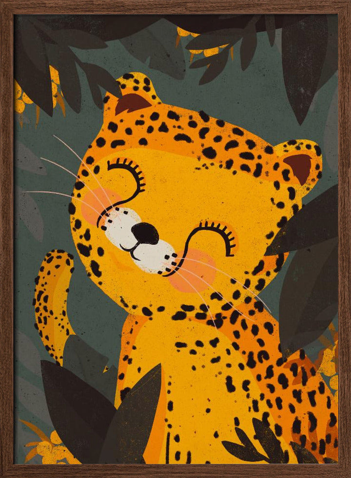 Little Leo - Stretched Canvas, Poster or Fine Art Print I Heart Wall Art