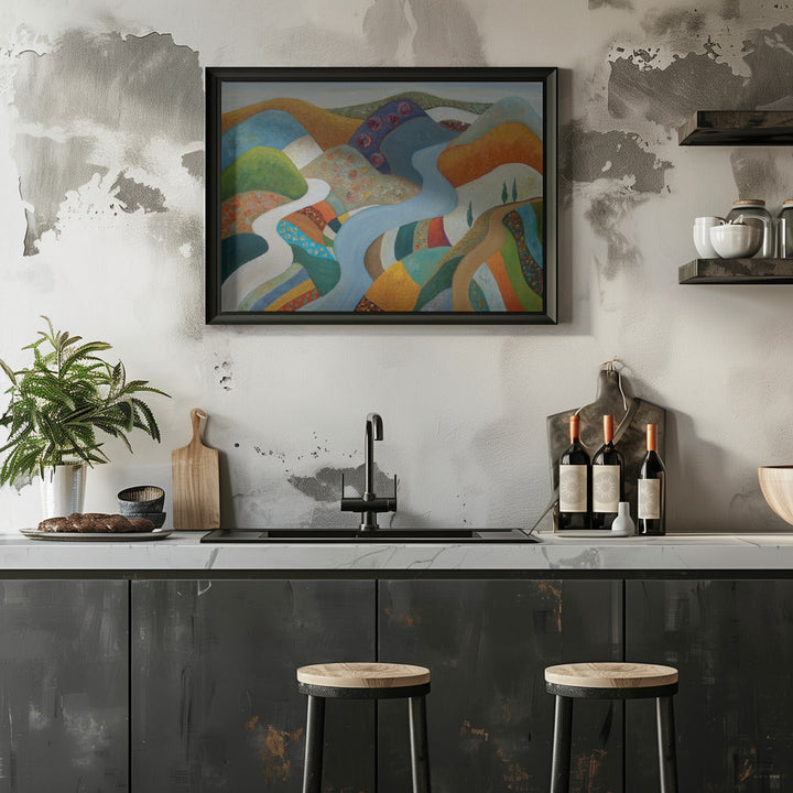 Live and Learn - Stretched Canvas, Poster or Fine Art Print I Heart Wall Art