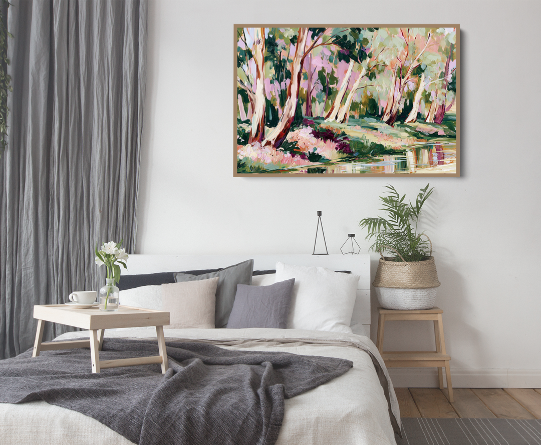 Long Afternoons by IHeartStudio - Australian Eucalyptus Bush Garden Nature Canvas Art Print