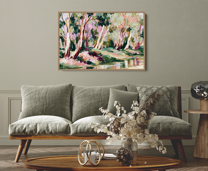Long Afternoons by IHeartStudio - Australian Eucalyptus Bush Garden Nature Canvas Art Print