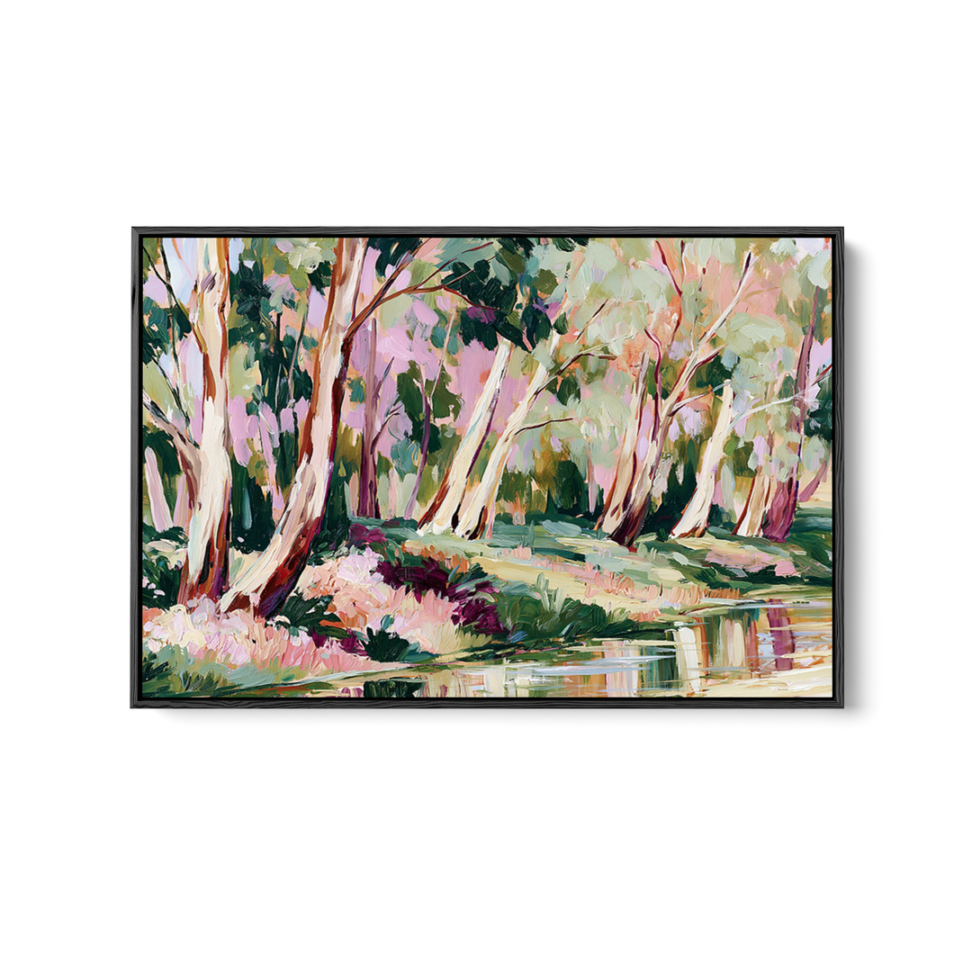 Long Afternoons by IHeartStudio - Australian Eucalyptus Bush Garden Nature Canvas Art Print