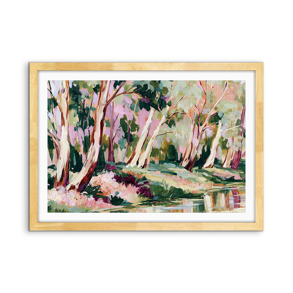 Long Afternoons by IHeartStudio - Australian Eucalyptus Bush Garden Nature Canvas Art Print