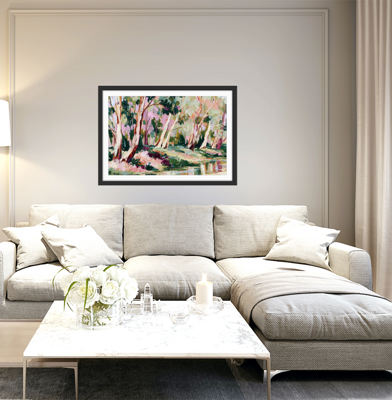 Long Afternoons by IHeartStudio - Australian Eucalyptus Bush Garden Nature Canvas Art Print
