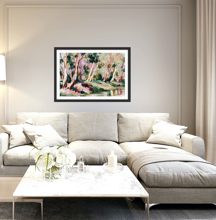 Long Afternoons by IHeartStudio - Australian Eucalyptus Bush Garden Nature Canvas Art Print