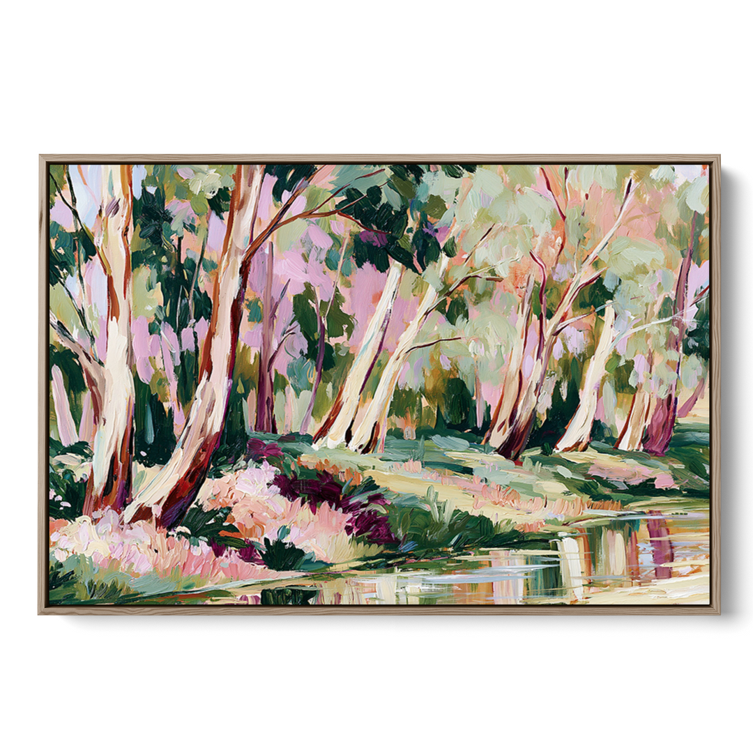 Long Afternoons by IHeartStudio - Australian Eucalyptus Bush Garden Nature Canvas Art Print