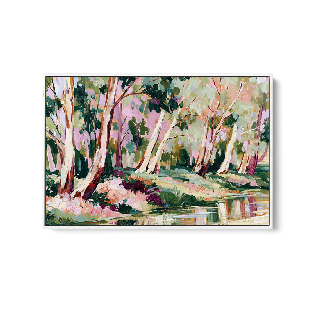 Long Afternoons by IHeartStudio - Australian Eucalyptus Bush Garden Nature Canvas Art Print