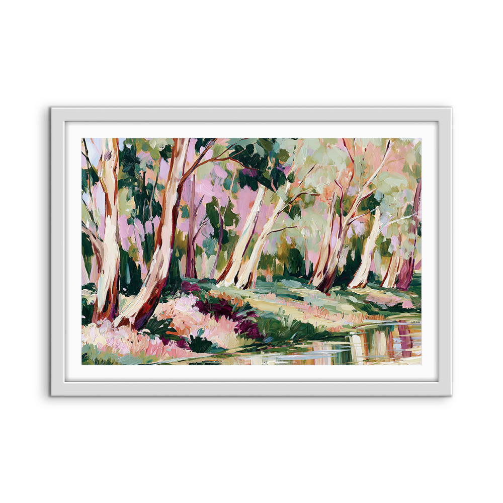 Long Afternoons by IHeartStudio - Australian Eucalyptus Bush Garden Nature Canvas Art Print