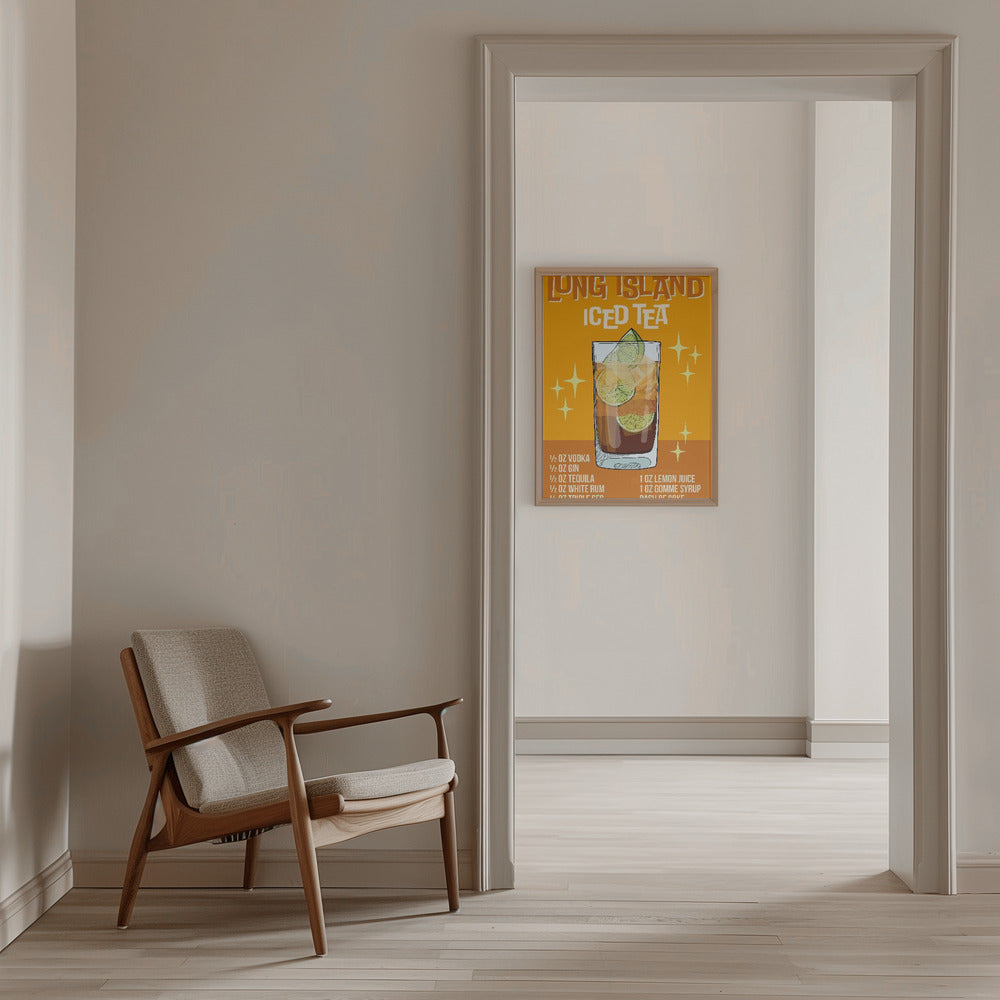 Long Island Iced Tea - Stretched Canvas, Poster or Fine Art Print I Heart Wall Art