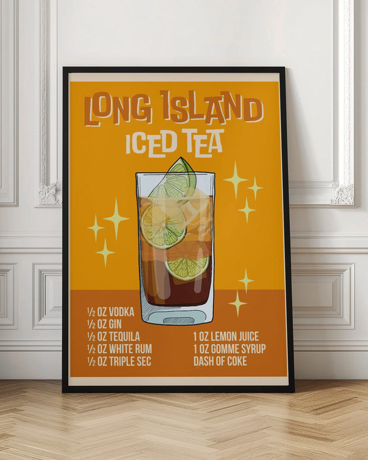 Long Island Iced Tea - Stretched Canvas, Poster or Fine Art Print I Heart Wall Art