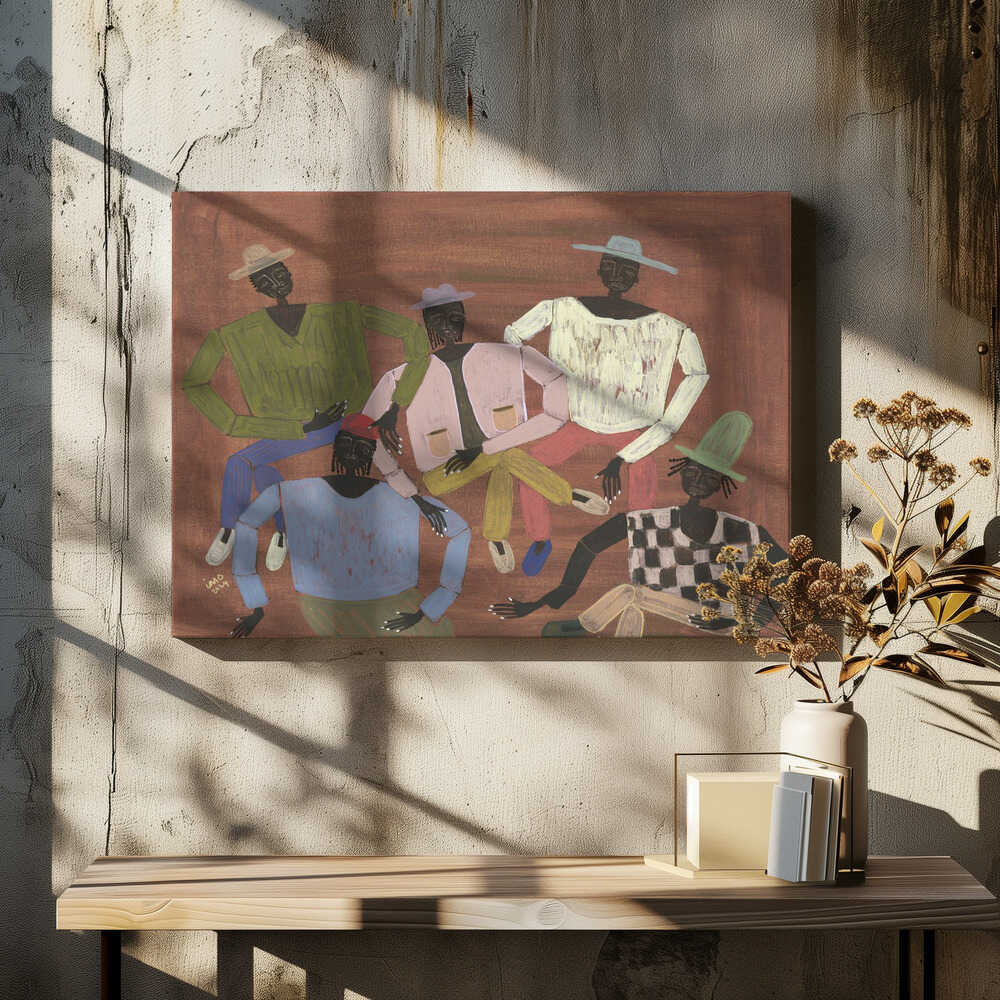 Long Time No See - Stretched Canvas, Poster or Fine Art Print - I Heart Wall Art - Poster Print, Canvas Print or Framed Art Print