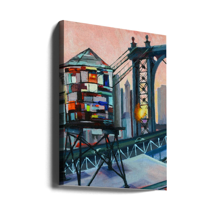 Love From the Bqe - Stretched Canvas, Poster or Fine Art Print I Heart Wall Art