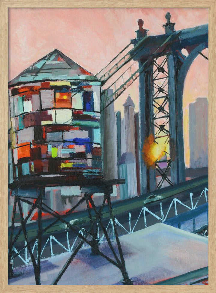 Love From the Bqe - Stretched Canvas, Poster or Fine Art Print I Heart Wall Art