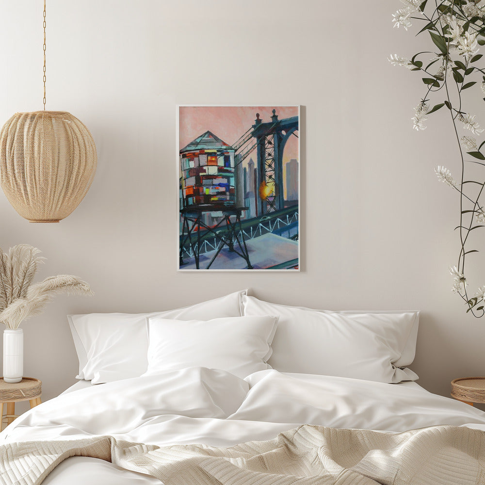 Love From the Bqe - Stretched Canvas, Poster or Fine Art Print I Heart Wall Art