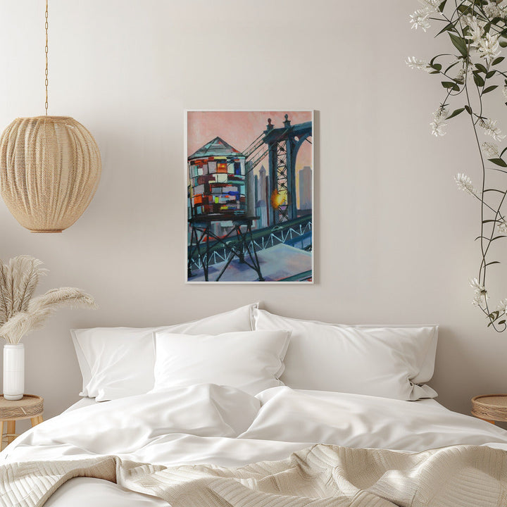 Love From the Bqe - Stretched Canvas, Poster or Fine Art Print I Heart Wall Art
