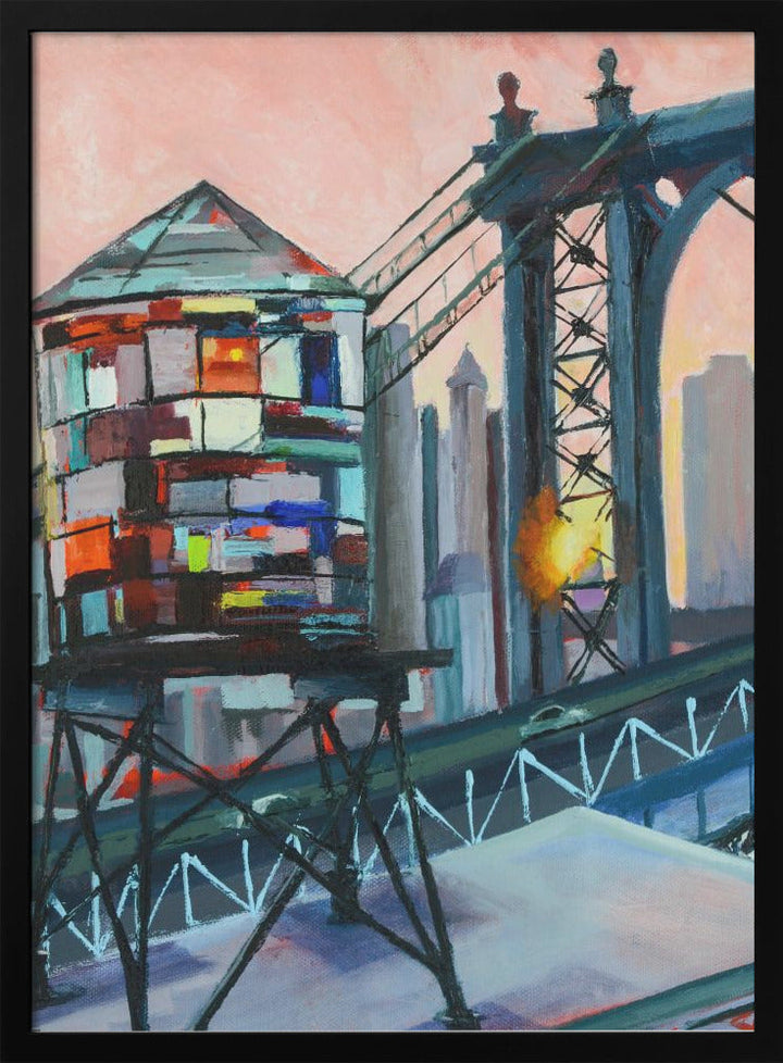 Love From the Bqe - Stretched Canvas, Poster or Fine Art Print I Heart Wall Art