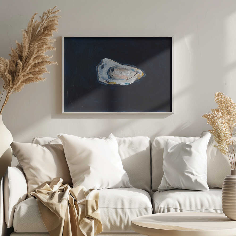 Low Tide Blue - Stretched Canvas, Poster or Fine Art Print - I Heart Wall Art - Poster Print, Canvas Print or Framed Art Print