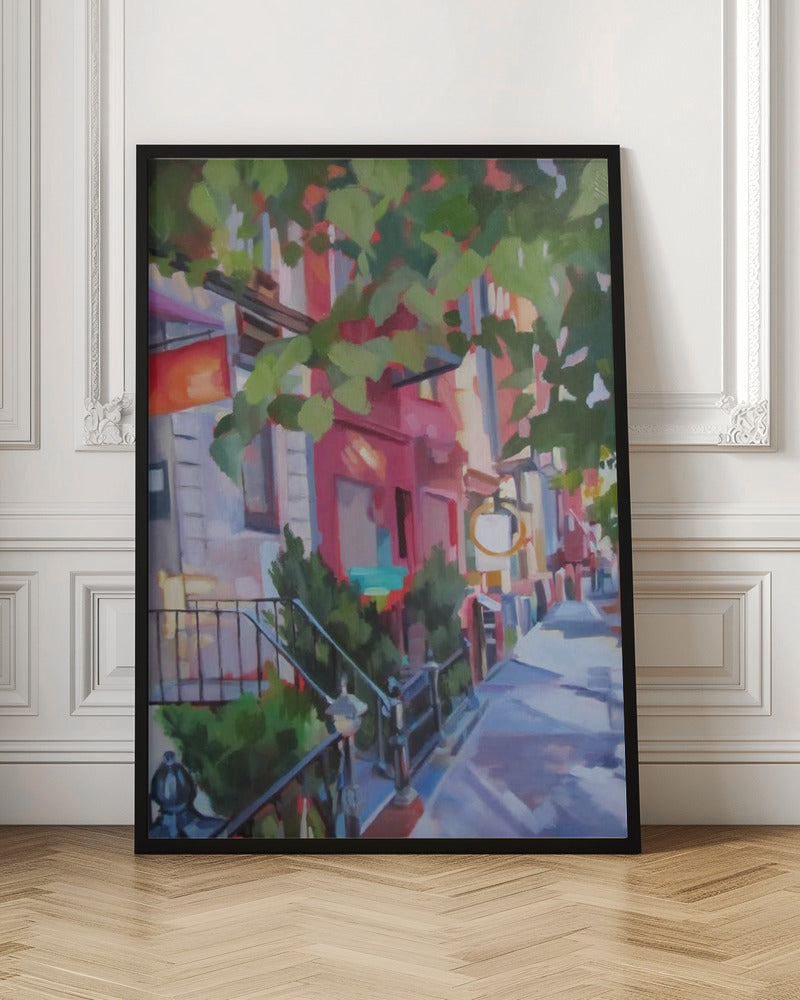Lower Eastside In Color - Stretched Canvas, Poster or Fine Art Print I Heart Wall Art