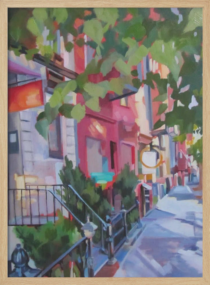 Lower Eastside In Color - Stretched Canvas, Poster or Fine Art Print I Heart Wall Art