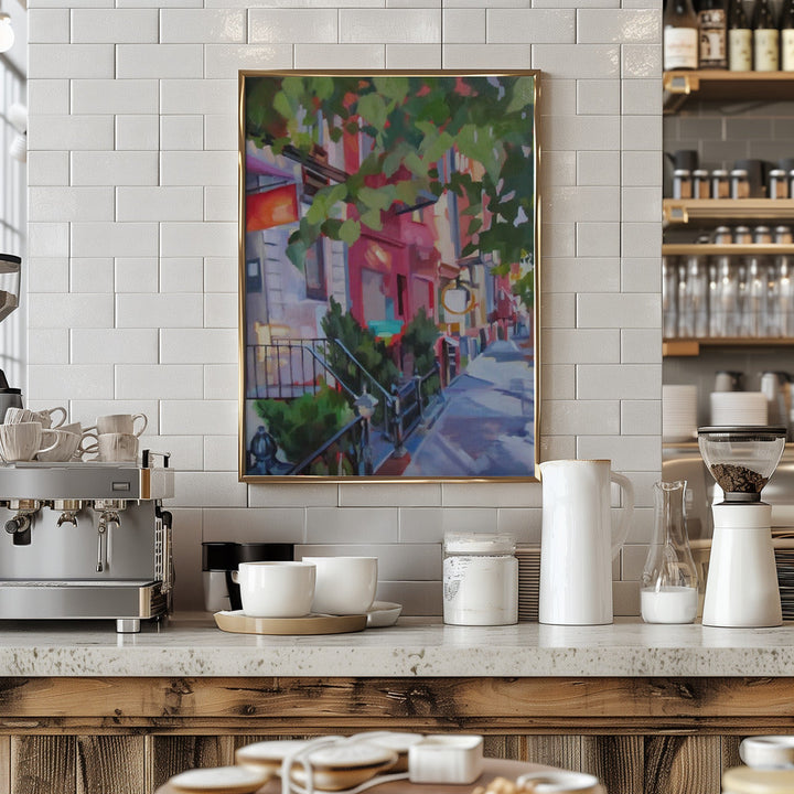 Lower Eastside In Color - Stretched Canvas, Poster or Fine Art Print I Heart Wall Art