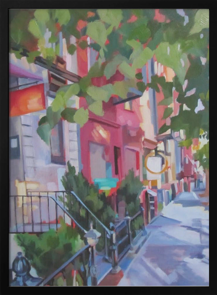 Lower Eastside In Color - Stretched Canvas, Poster or Fine Art Print I Heart Wall Art