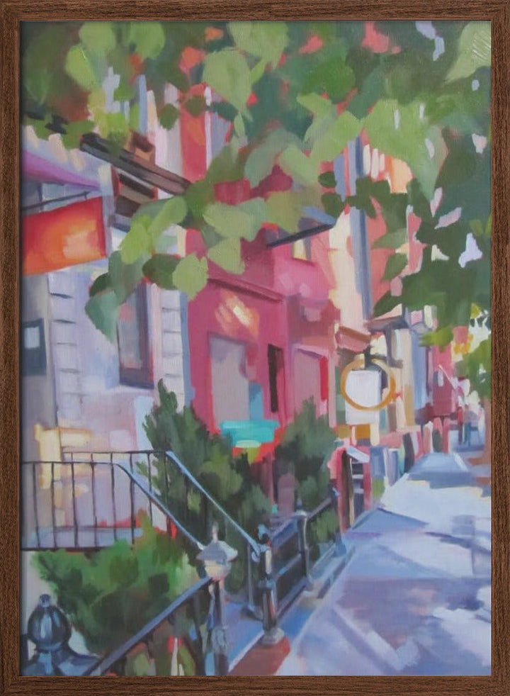 Lower Eastside In Color - Stretched Canvas, Poster or Fine Art Print I Heart Wall Art