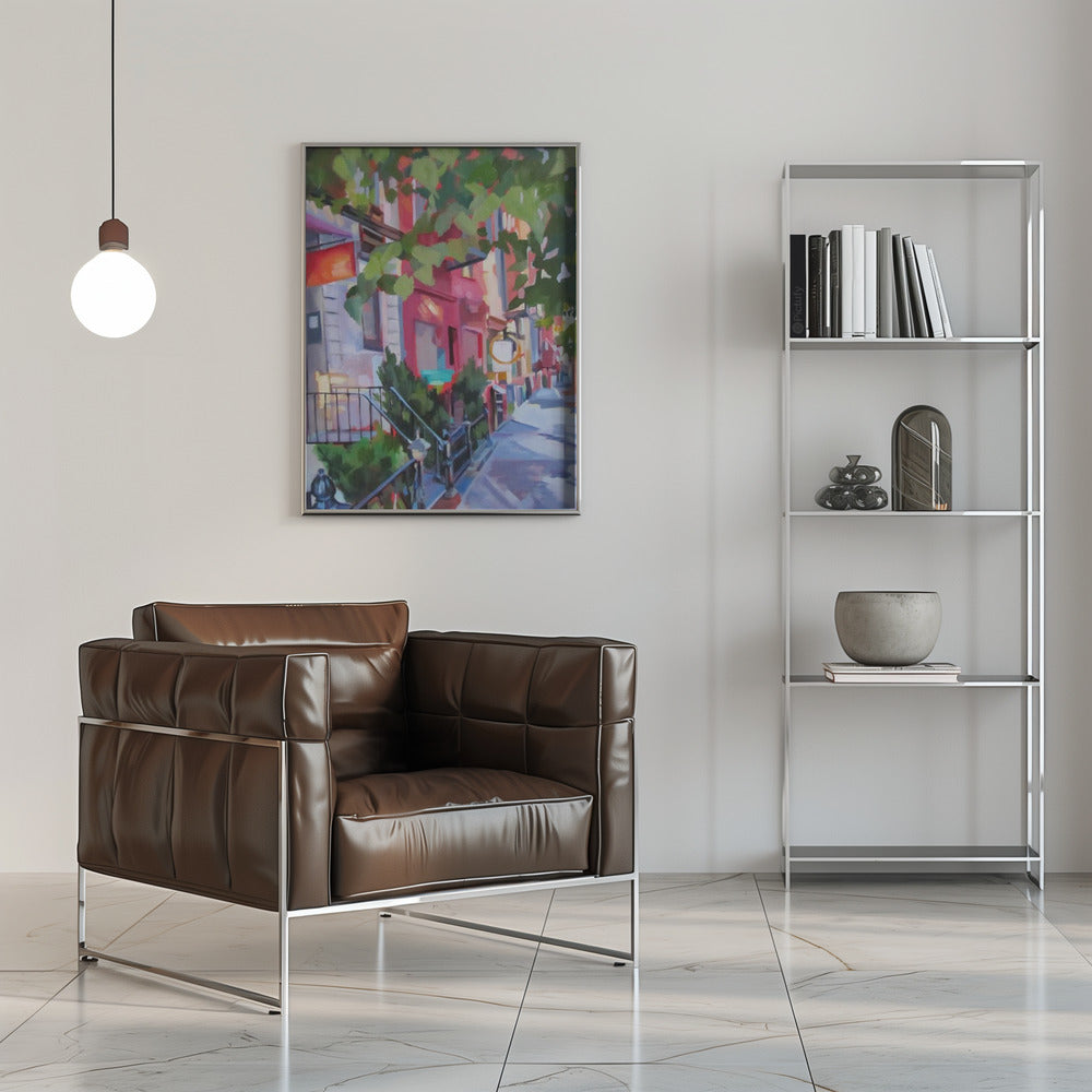Lower Eastside In Color - Stretched Canvas, Poster or Fine Art Print I Heart Wall Art