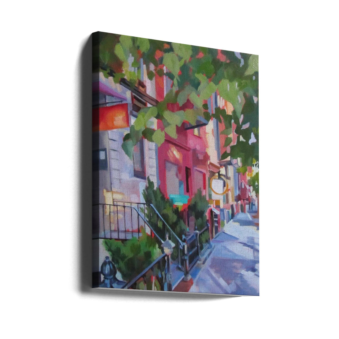 Lower Eastside In Color - Stretched Canvas, Poster or Fine Art Print I Heart Wall Art
