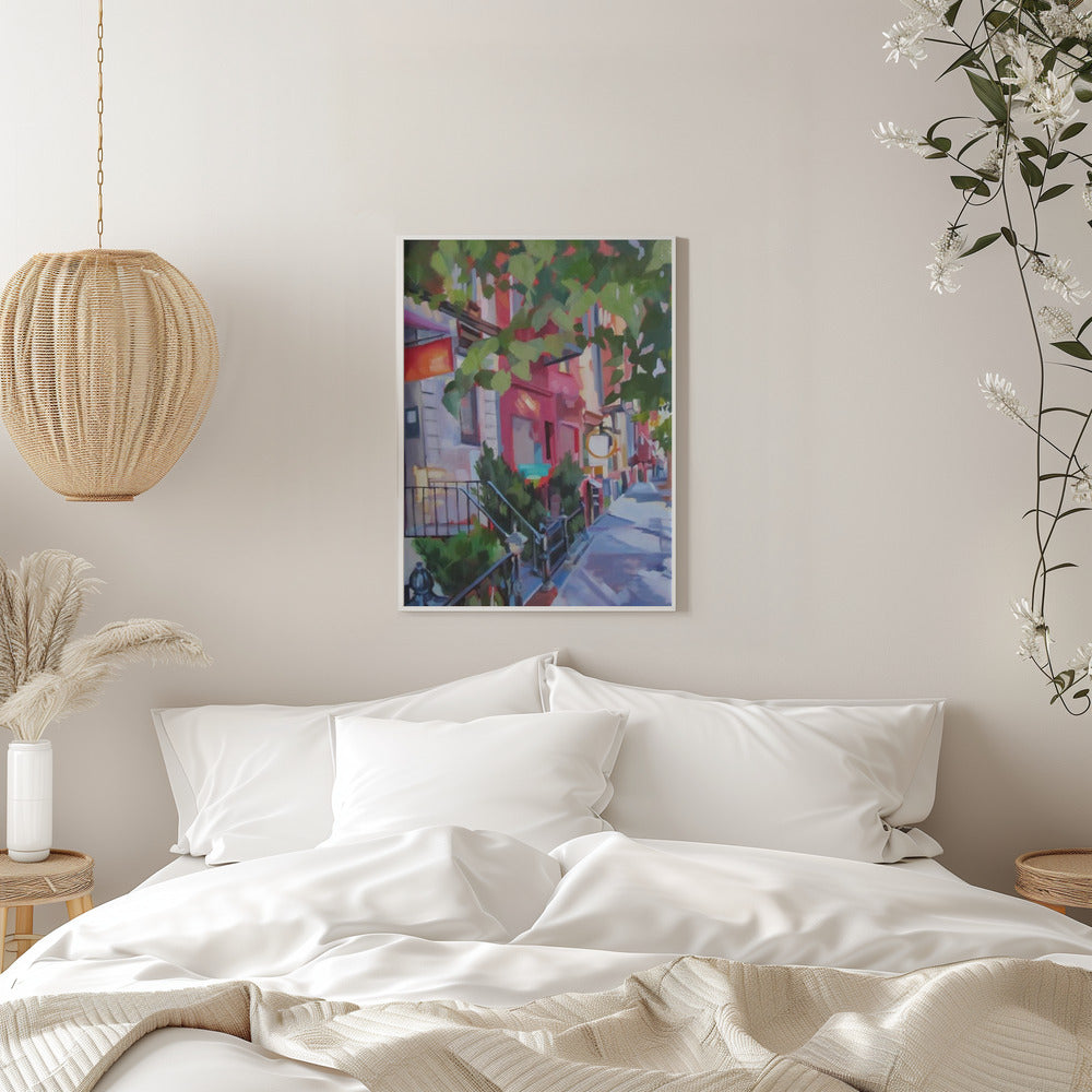 Lower Eastside In Color - Stretched Canvas, Poster or Fine Art Print I Heart Wall Art