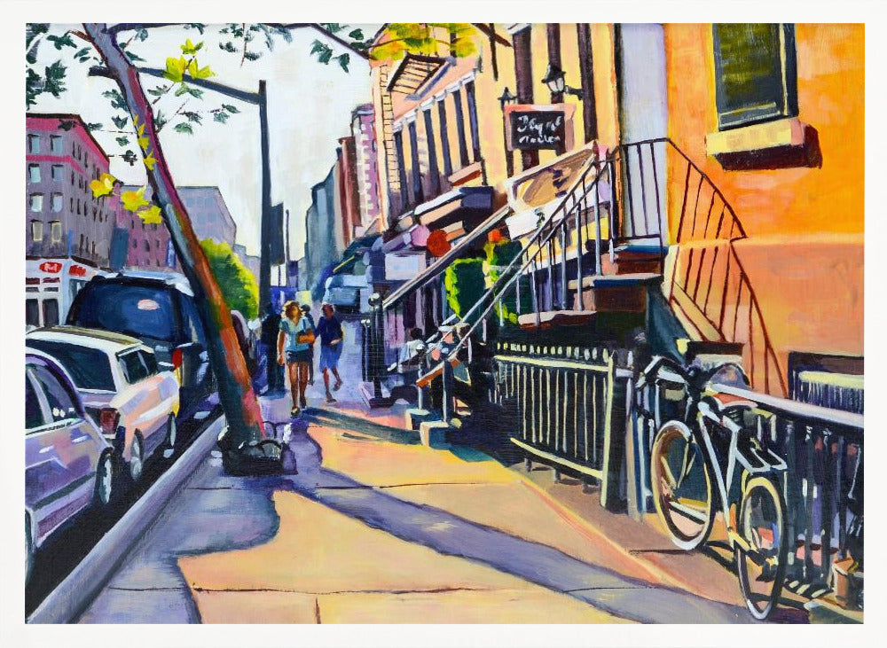 Lower Eastside - Stretched Canvas, Poster or Fine Art Print I Heart Wall Art