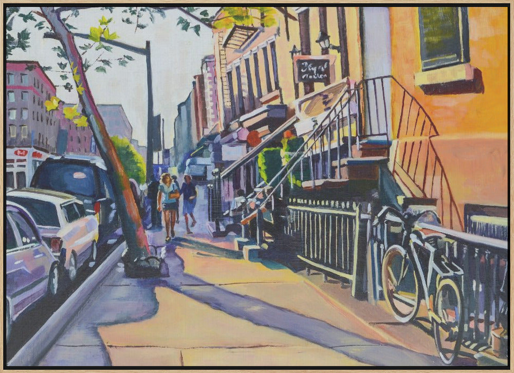 Lower Eastside - Stretched Canvas, Poster or Fine Art Print I Heart Wall Art