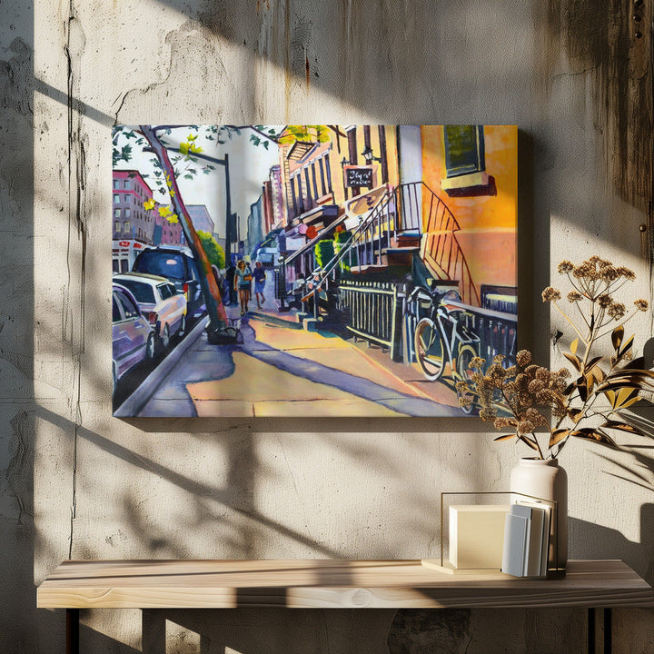Lower Eastside - Stretched Canvas, Poster or Fine Art Print I Heart Wall Art