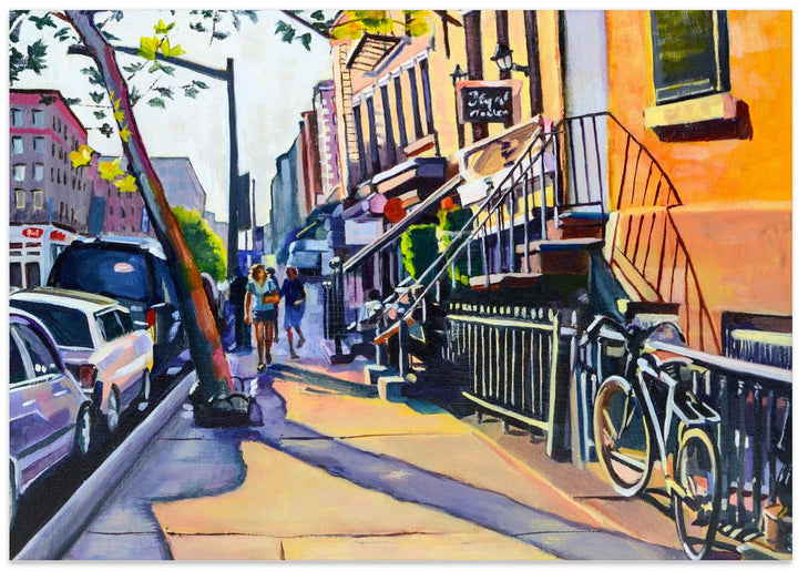 Lower Eastside - Stretched Canvas, Poster or Fine Art Print I Heart Wall Art