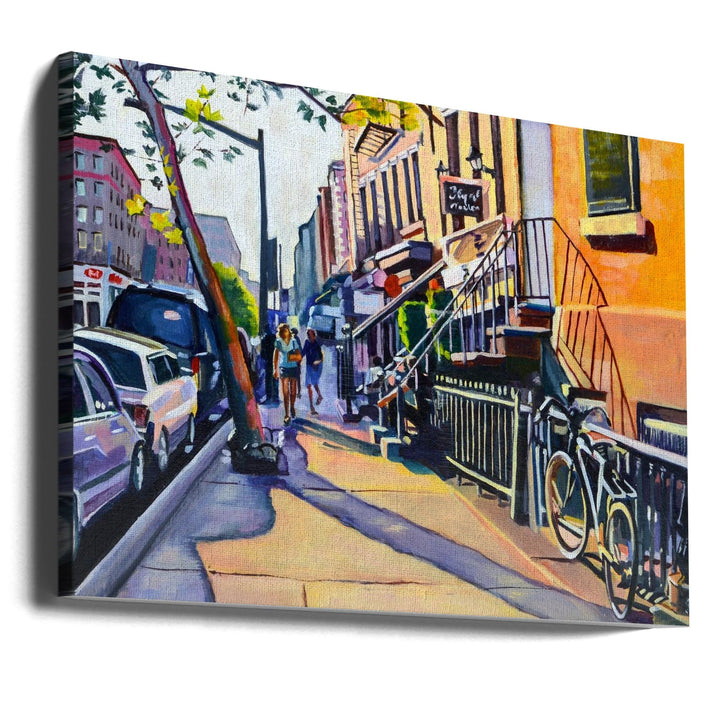 Lower Eastside - Stretched Canvas, Poster or Fine Art Print I Heart Wall Art