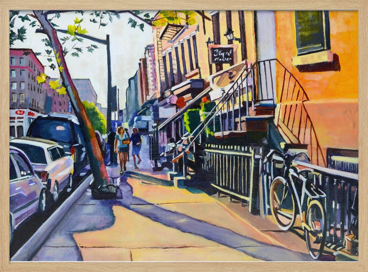 Lower Eastside - Stretched Canvas, Poster or Fine Art Print I Heart Wall Art